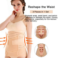 🌸 3-teiliges Korsett für Mütter – Body Shaper & Waist Wrap