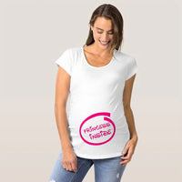 🤰 Beliebtes Umstands-T-Shirt – Lustiger Print für trendige Mamas