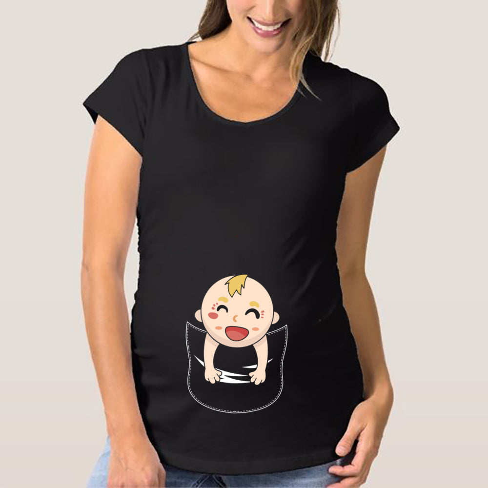 🤰 Umstands-T-Shirt für Damen – Süß & Lustiger Print für Mamas