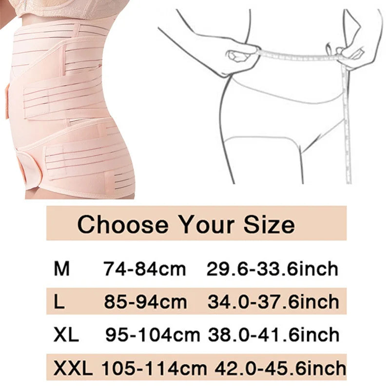 🌸 3-teiliges Korsett für Mütter – Body Shaper & Waist Wrap