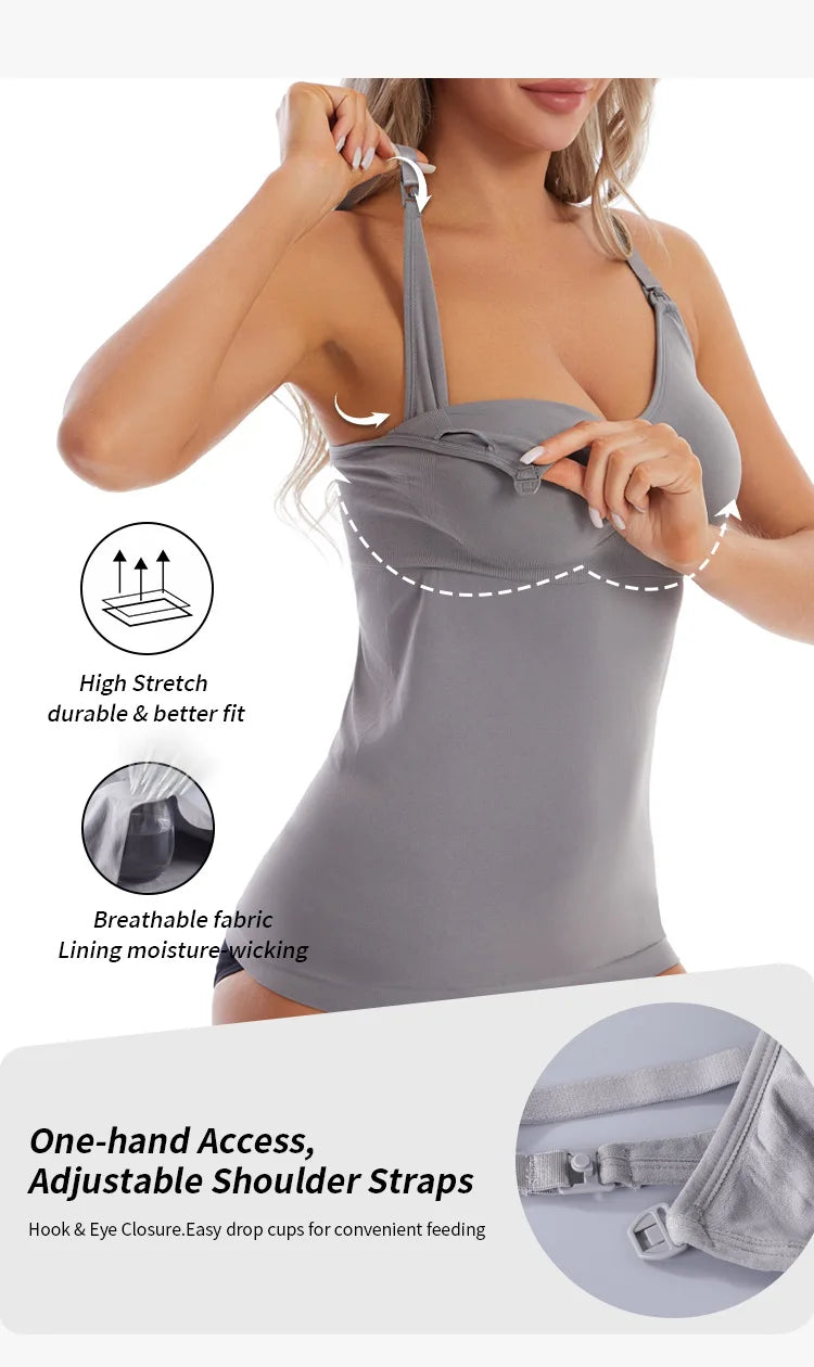 ✨ Sommer Umstands-Tanktop – Bequem & Elastisch