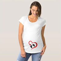 🤰 Beliebtes Umstands-T-Shirt – Lustiger Print für trendige Mamas