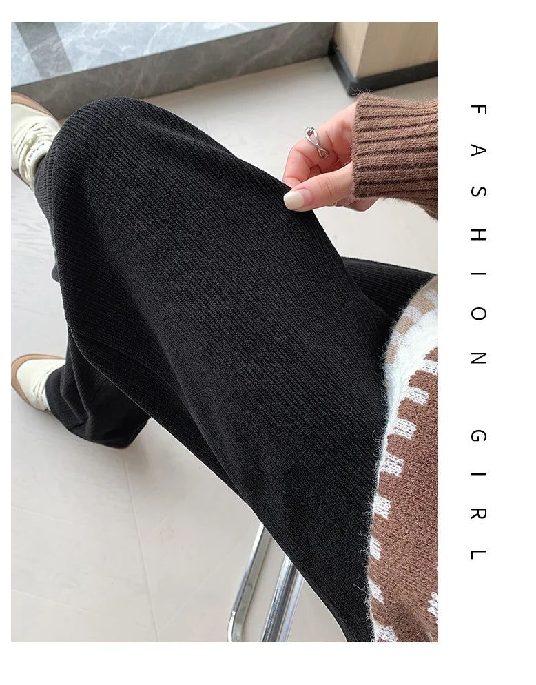 🤰 Frühling/Herbst Umstands-Hose – Straight Fit & Weit geschnitten