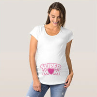 🤰 Beliebtes Umstands-T-Shirt – Lustiger Print für trendige Mamas