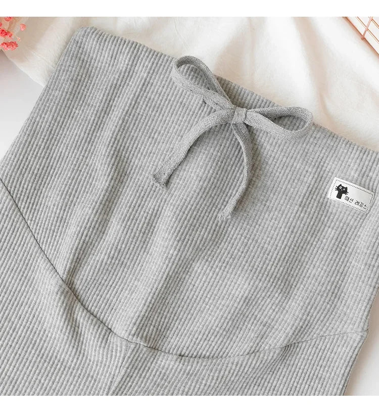 ✨ Schwangerschafts-Leggings – Dünn, weich & anpassbar an den Babybauch