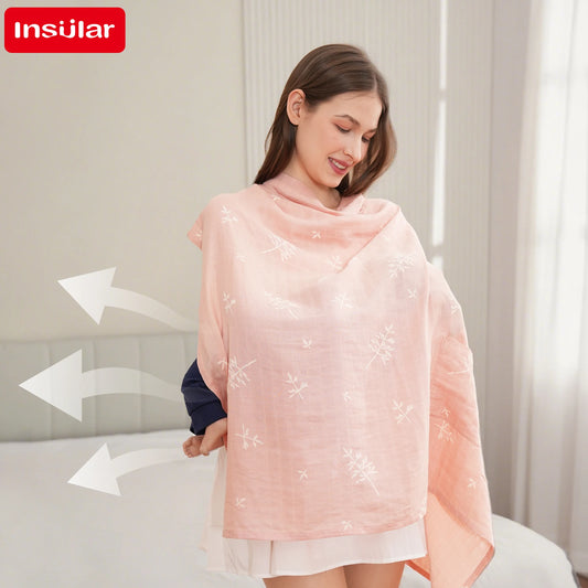 🌸 Stilltuch & Babydecke für Mamas 🤱💖