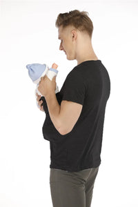 🤰👨‍🍼 Känguru-Tasche T-Shirt – Babytrage & Sommer Umstands-/Elternshirt für Mama oder Papa