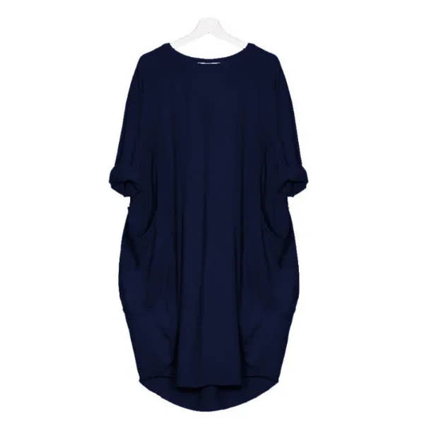 🌸 Casual Herbst-Kleid für Schwangere – Locker & Bequem