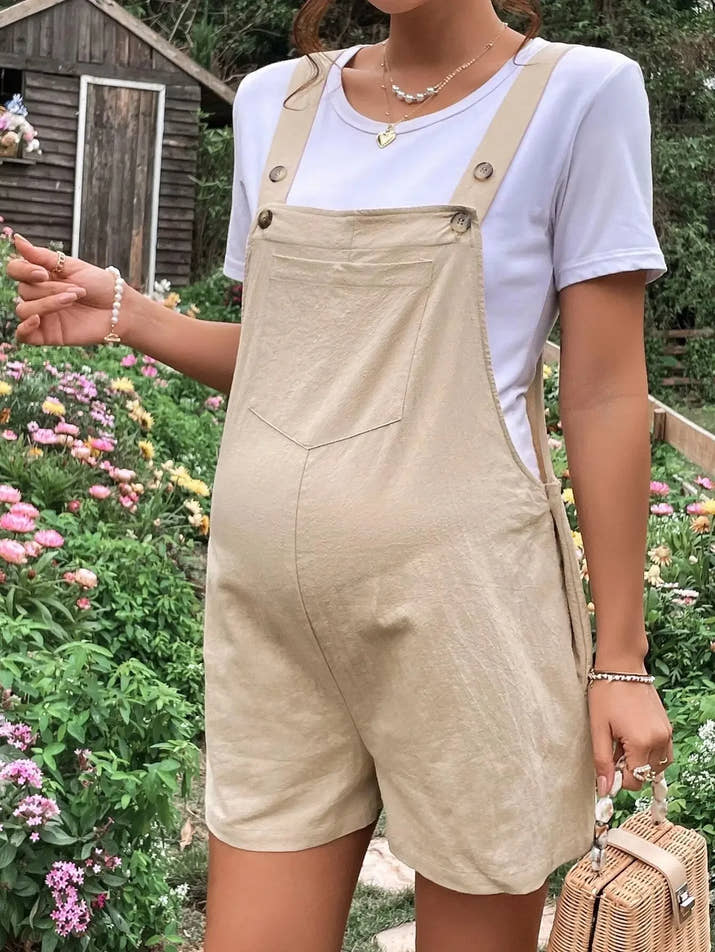 🤰 Umstands-Jumpsuit – Knielang, Sommer & Plus Size