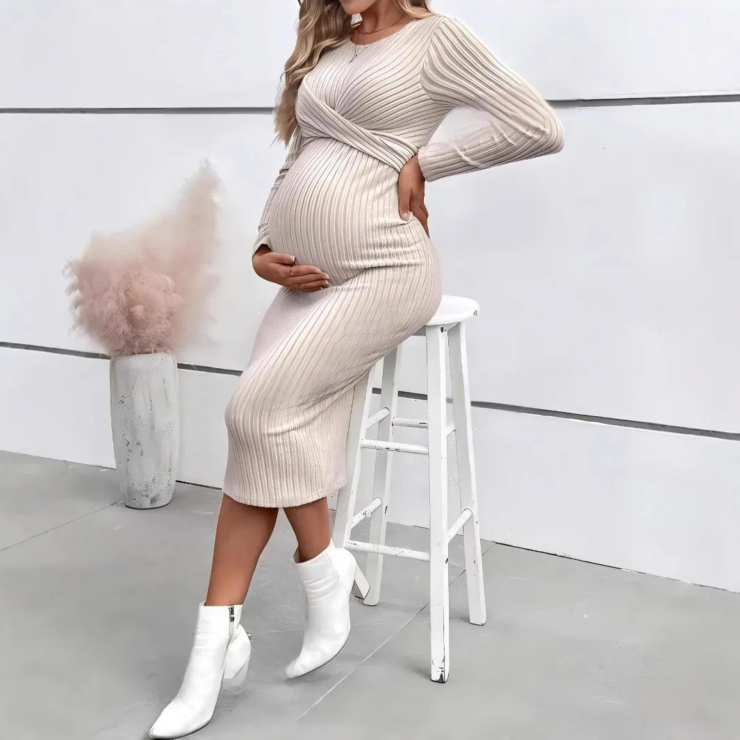 💕 Umstands-Kleid für Schwangere – Lässig, Elegant & Alltagsfreundlich