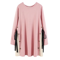 🤰 Umstands-Longsleeve Oberteil – Bequeme Tunika für Schwangerschaft & Alltag, Casual, Komfortabel & Figurschmeichelnd