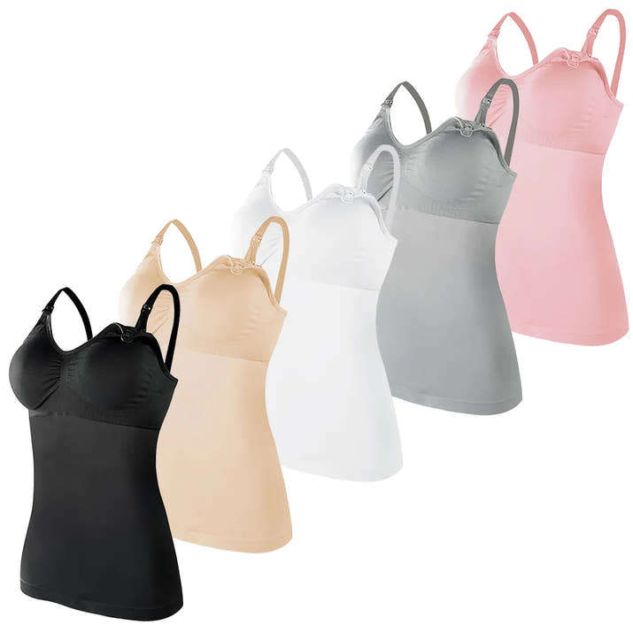 Der perfekte Begleiter für werdende und stillende Mamas! Dieses Still-BH Tank Top sorgt für Komfort, Halt und Stil – ideal für den Alltag