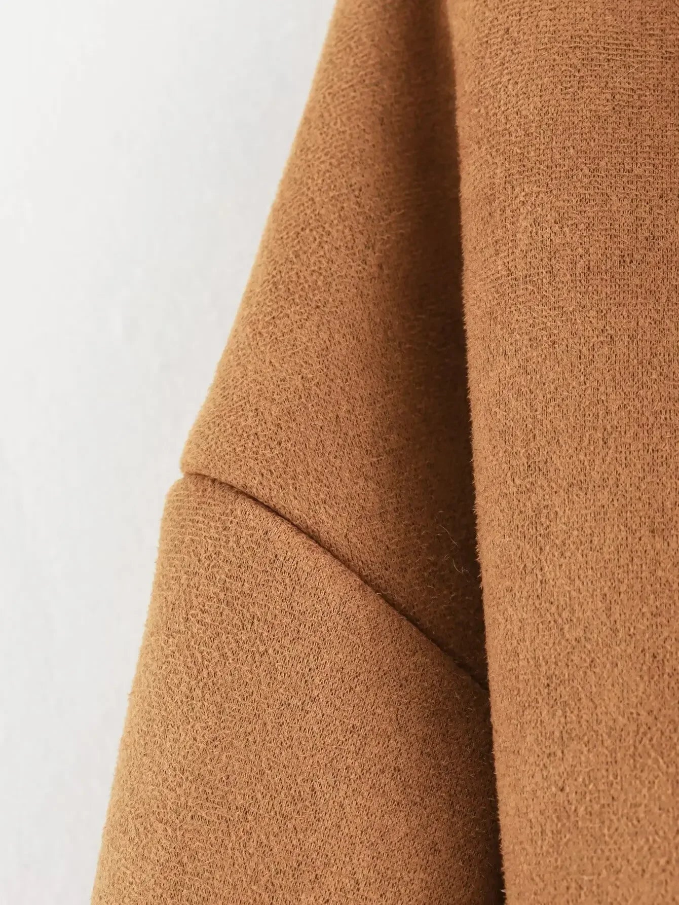💕 Loose Fit Umstandsjacke – Fleece gefüttert, Herbst/Winter Outfit