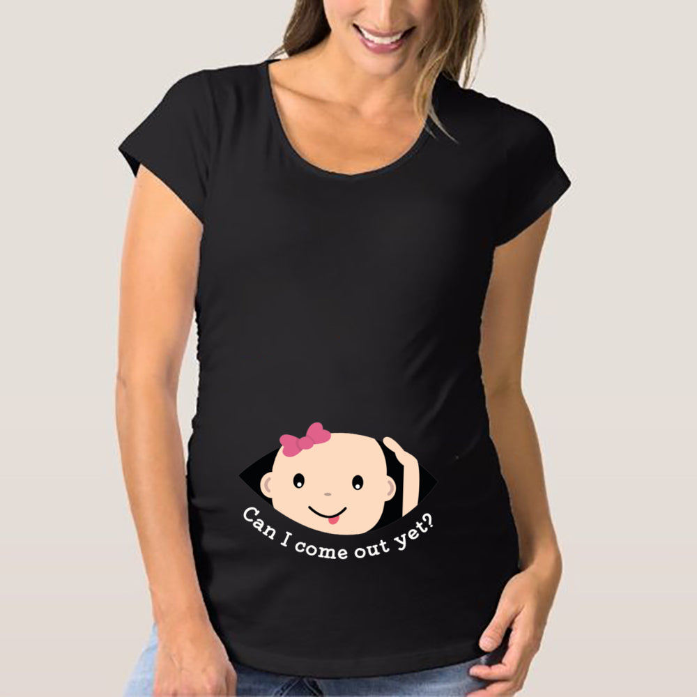 🤰 Umstands-T-Shirt für Damen – Süß & Lustiger Print für Mamas