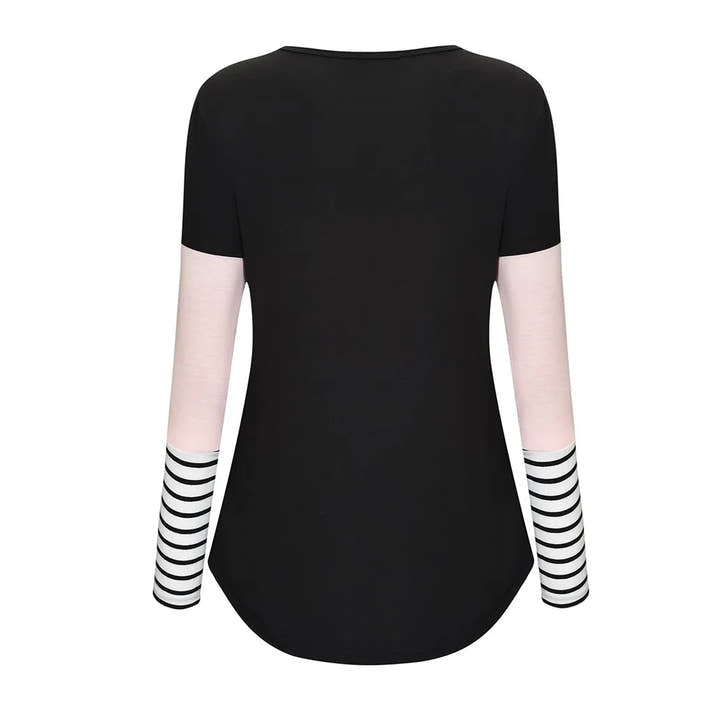 🤰 Umstands- & Stillshirt – Lässig, Gestreift & Langarm