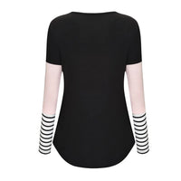 🤰 Umstands- & Stillshirt – Lässig, Gestreift & Langarm