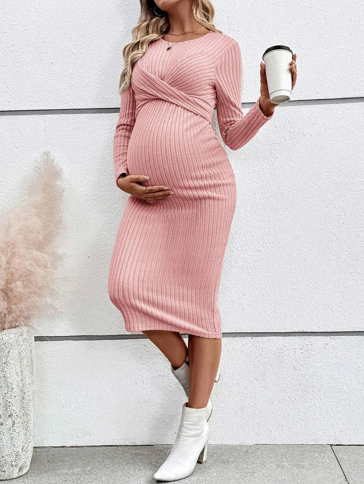 💕 Umstands-Kleid für Schwangere – Lässig, Elegant & Alltagsfreundlich