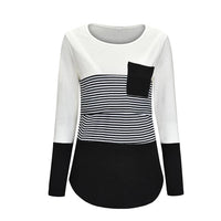 🤰 Umstands- & Stillshirt – Lässig, Gestreift & Langarm