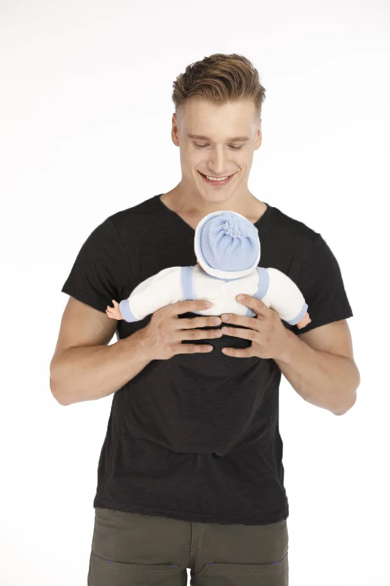 🤰👨‍🍼 Känguru-Tasche T-Shirt – Babytrage & Sommer Umstands-/Elternshirt für Mama oder Papa