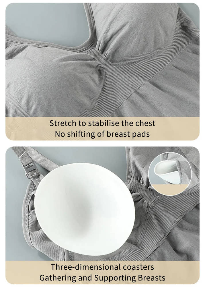 Der perfekte Begleiter für werdende und stillende Mamas! Dieses Still-BH Tank Top sorgt für Komfort, Halt und Stil – ideal für den Alltag