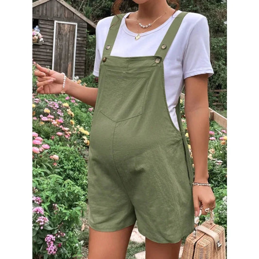 🤰 Umstands-Jumpsuit – Knielang, Sommer & Plus Size