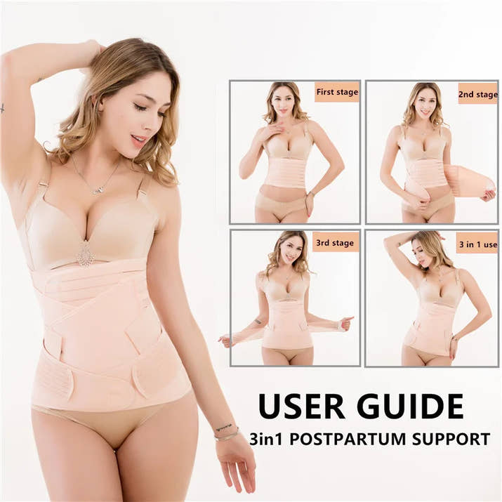 🌸 3-teiliges Korsett für Mütter – Body Shaper & Waist Wrap