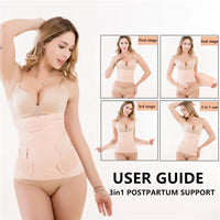 🌸 3-teiliges Korsett für Mütter – Body Shaper & Waist Wrap