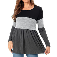 💕 Umstands-Langarmshirt – Bequem, trendy & für Schwangerschaft & Stillen