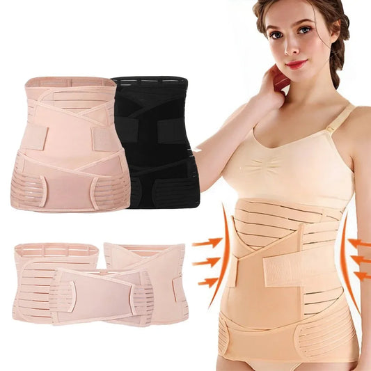 🌸 3-teiliges Korsett für Mütter – Body Shaper & Waist Wrap