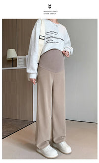 🤰 Frühling/Herbst Umstands-Hose – Straight Fit & Weit geschnitten