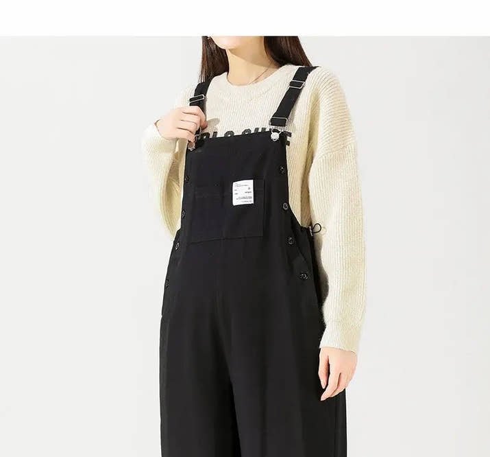🌸 Loose Fit Schwangerschafts-Overall – Stylisch & Praktisch