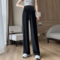 ✨ Sommer Umstandshose für Damen – Leicht, Weit & Mit Taschen 👖🌸 Luftige Ice-Silk Hose in großen Größen – perfekt für draußen & den Alltag 🌞🤰