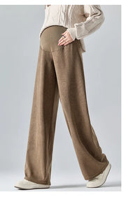 🤰Herbst/Winter Umstands-Hose – Weit & Bequem mit Elastikbund