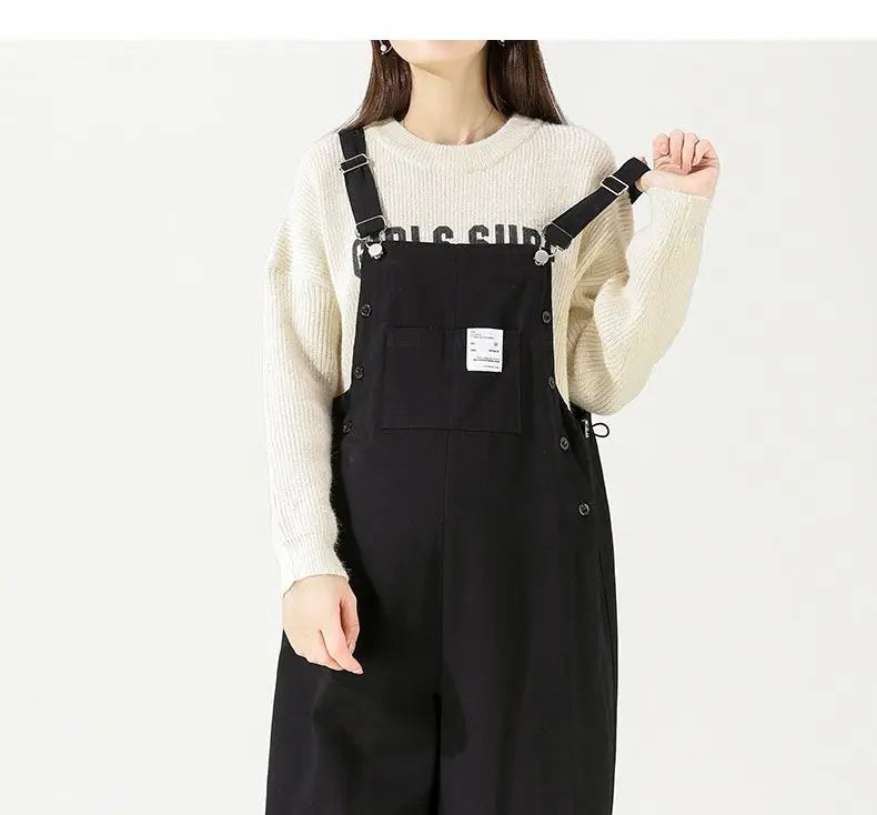 🌸 Loose Fit Schwangerschafts-Overall – Stylisch & Praktisch