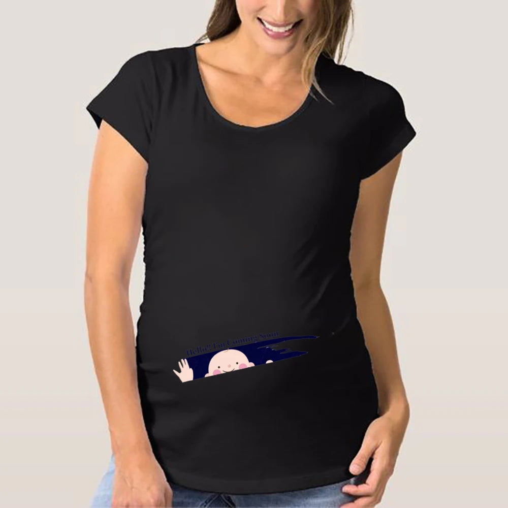 🤰 Umstands-T-Shirt für Damen – Süß & Lustiger Print für Mamas