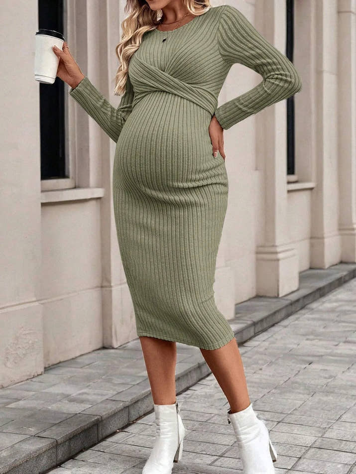 💕 Umstands-Kleid für Schwangere – Lässig, Elegant & Alltagsfreundlich