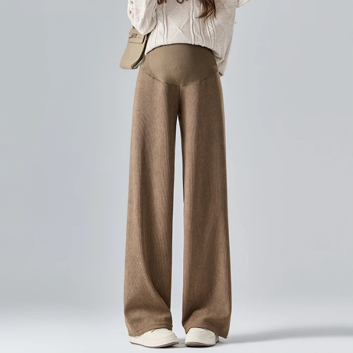 🤰Herbst/Winter Umstands-Hose – Weit & Bequem mit Elastikbund