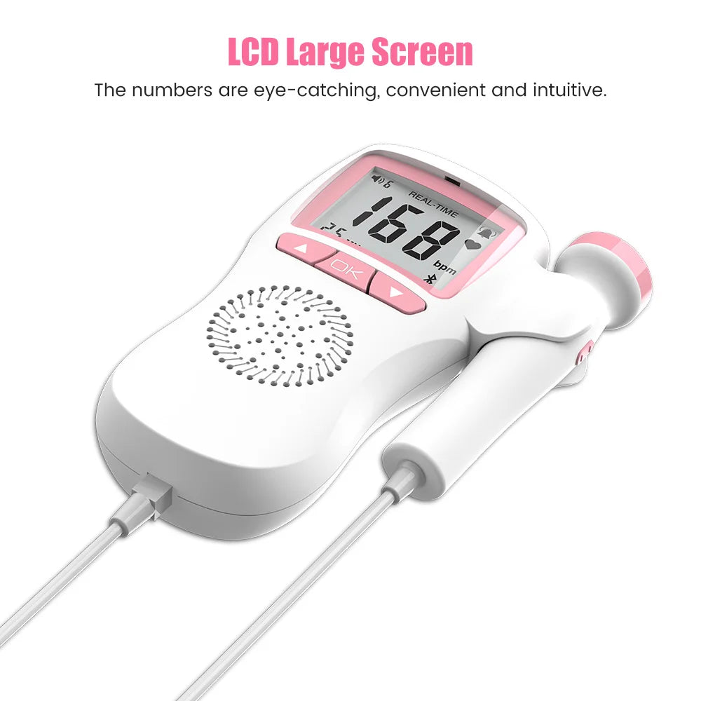 Herzfrequenz Monitor – Baby Heartbeat Detector für Zuhause 🤰👶