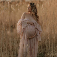 Schwangerschaftskleid – Elegant & Bequem!  Perfekt für werdende Mamas, die Stil und Komfort lieben! 🤰✨