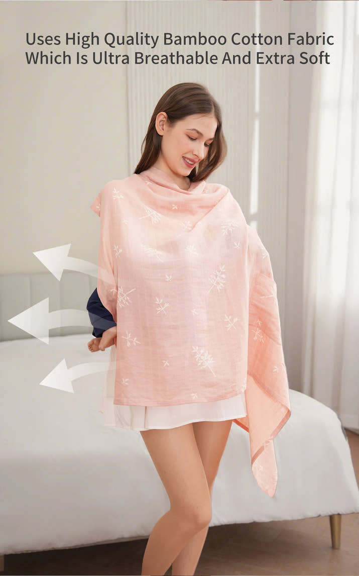 🌸 Stilltuch & Babydecke für Mamas 🤱💖