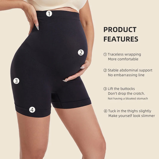 🌸 Nahtlose Umstands-Boxershorts – Komfort & Sicherheit für Schwangere 🤰✨