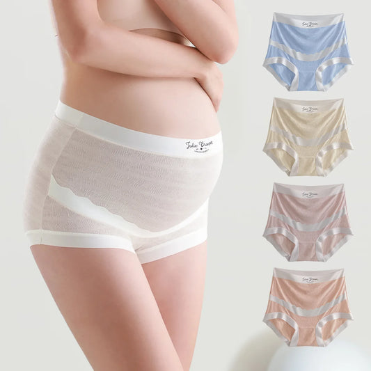 🌸 3er-Set Plus Size Schwangerschaftsunterwäsche – Komfort & Unterstützung für deinen Bauch 🤰💖