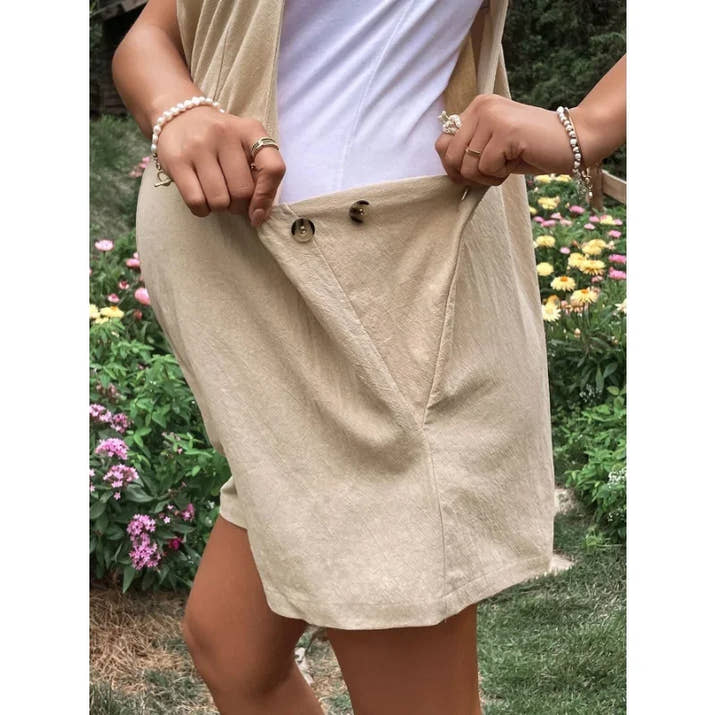 🤰 Umstands-Jumpsuit – Knielang, Sommer & Plus Size
