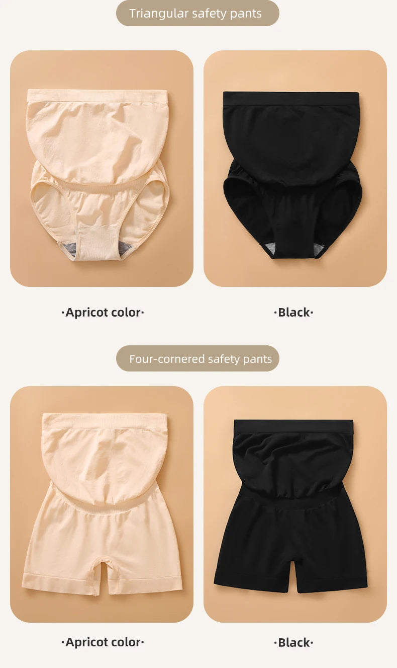 🌸 Nahtlose Umstands-Boxershorts – Komfort & Sicherheit für Schwangere 🤰✨