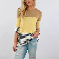 🤰 Umstands- & Stillshirt – Lässig, Gestreift & Langarm