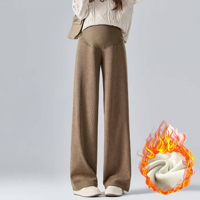 🤰Herbst/Winter Umstands-Hose – Weit & Bequem mit Elastikbund