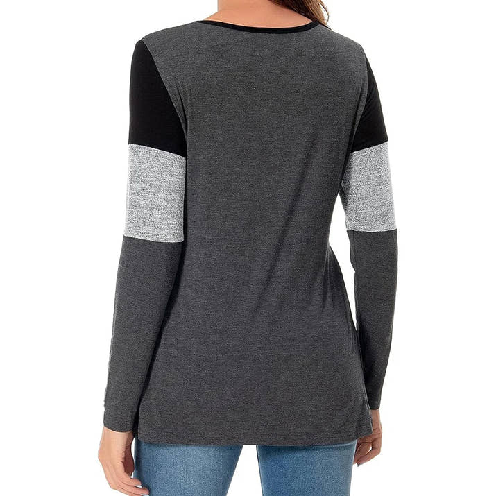 💕 Umstands-Langarmshirt – Bequem, trendy & für Schwangerschaft & Stillen