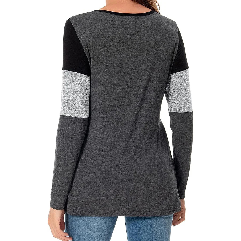 💕 Umstands-Langarmshirt – Bequem, trendy & für Schwangerschaft & Stillen