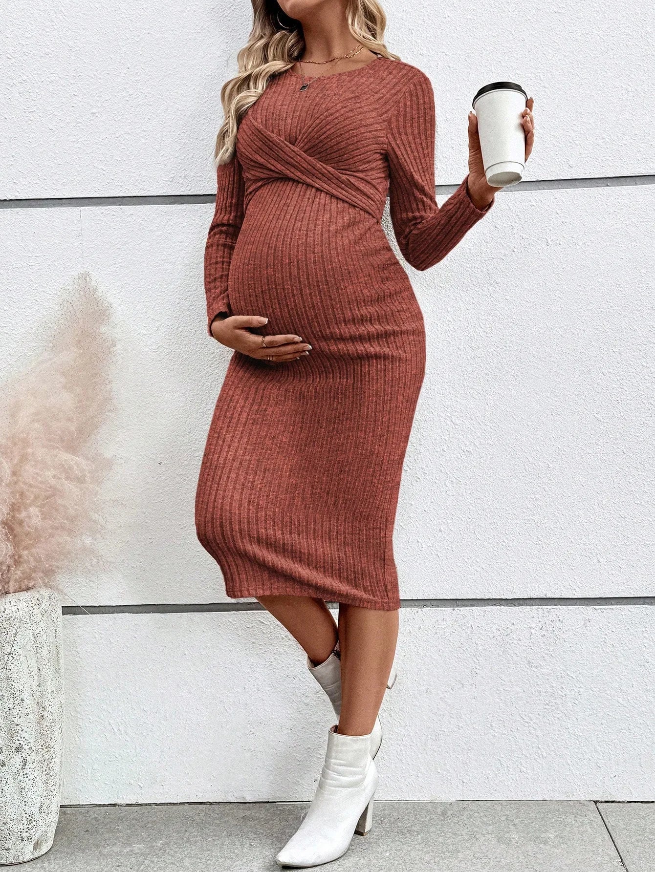 💕 Umstands-Kleid für Schwangere – Lässig, Elegant & Alltagsfreundlich