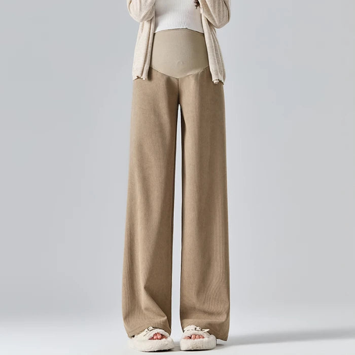 🤰Herbst/Winter Umstands-Hose – Weit & Bequem mit Elastikbund